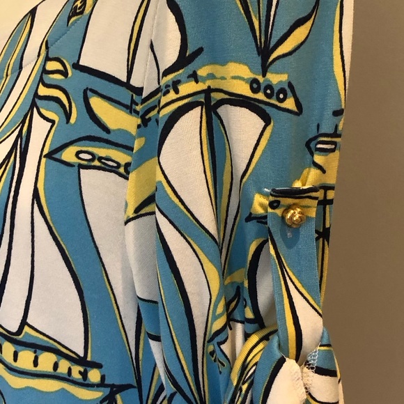 Lilly Pulitzer sailboat dress - Picture 4 of 8